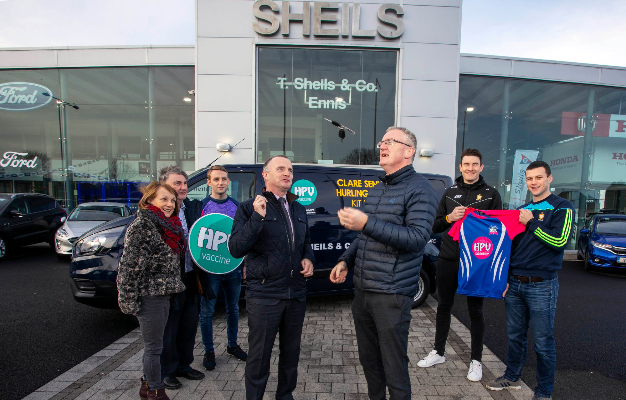 Sheils Motor Group Ennis Sponsoring Clare Senior Hurling Team